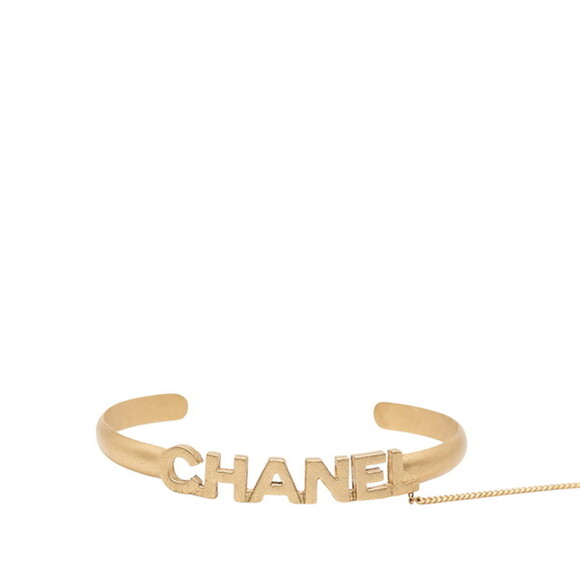 CHANEL Gold Logo Ring - Picture 2 of 8